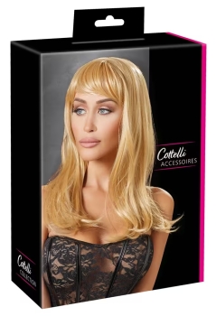 Perücke blond, langhaar