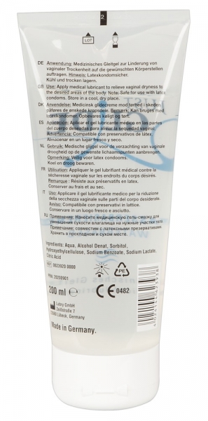 Just Glide 200 ml, wasserbasierendes Gleitmittel